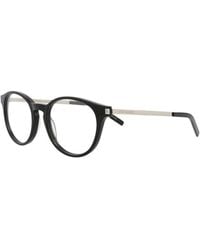 Saint Laurent - Sl25 49Mm Optical Frames - Lyst