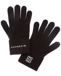 Givenchy - 4G Wool & Cashmere-Blend Gloves - Lyst