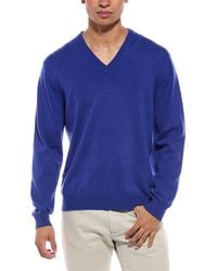 N.Peal Cashmere - Burlington Cashmere V-Neck Sweater - Lyst