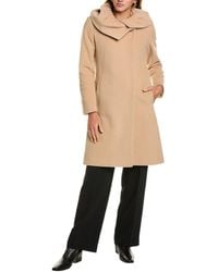 Cinzia Rocca - Medium Wool & Cashmere-blend Coat - Lyst