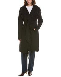 NVLT - Mid-Length Eyelash Wrap Coatigan - Lyst