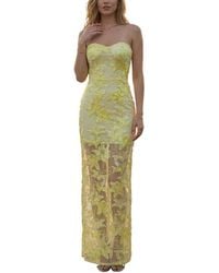 Monique Lagarde - Embellished Maxi Dress - Lyst