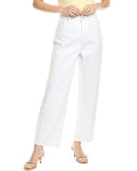FRAME - The Slouchy Straight Jean - Lyst