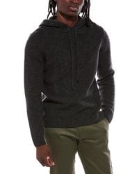 Autumn Cashmere - Italian Waffle Wool & Cashmere-Blend Hoodie - Lyst