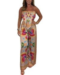 CHARLOTTE GREEN - 2Pc Top & Pant Set - Lyst