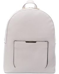Fiorelli Keira Leather Backpack - Gray