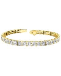 Lab Grown Diamonds - 14K 17.50 Ct. Tw. Lab-Grown Diamond Tennis Bracelet - Lyst