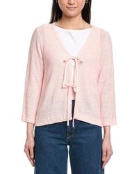 Jones New York - Tie-Front Cardigan - Lyst