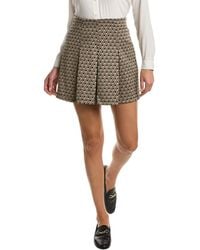 Max Studio - Pleated Mini Skirt - Lyst