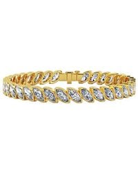 Lab Grown Diamonds - 14K 8.50 Ct. Tw. Lab-Grown Diamond Tennis Bracelet - Lyst