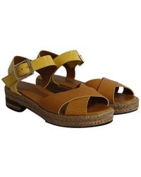 Fendi - Patent Leather Cross Ankle Strap Sandal, Size 35 (authentic Pre- Loved) - Lyst