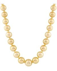 Masako Pearls - Splendid Pearls 14k 10-13mm South Sea Pearl Necklace - Lyst