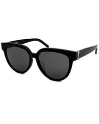 Saint Laurent - Slm28F 55Mm Sunglasses - Lyst