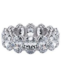 Lab Grown Diamonds - 14K 12.10 Ct. Tw. Lab-Grown Diamond Eternity Ring - Lyst