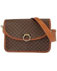Celine - Vintage Macadam Shoulder Bag (authentic Pre-loved) - Lyst