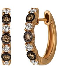 Le Vian - 14K Rose 0.59 Ct. Tw. Diamond Nude Palette Earrings - Lyst