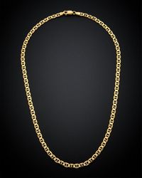 Italian Gold - 14k Mariner Link Necklace - Lyst