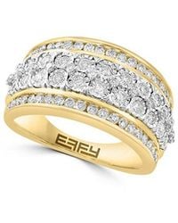 Effy Fine Jewelry - 14K 0.97 Ct. Tw. Diamond Ring - Lyst