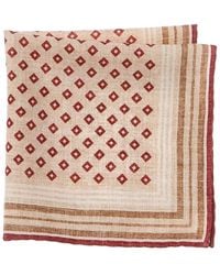 Brunello Cucinelli - Silk Pocket Square - Lyst