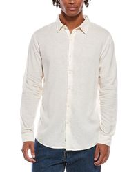 Onia - Standard Linen-blend Shirt - Lyst