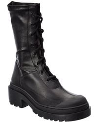 Dior - Arcade Leather Bootie - Lyst