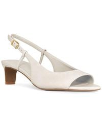 Rebecca Minkoff - Slingback Leather Sandal - Lyst