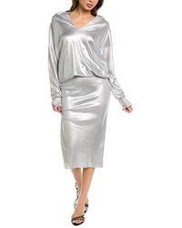 Tom Ford - Metallic Midi Dress - Lyst