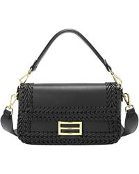 Tiffany & Fred Paris - Italian Leather Hand-Woven Shoulder Bag - Lyst