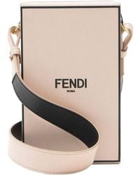 Fendi - Leather Vertical Box Shoulder Bag (Authentic Pre-Loved) - Lyst