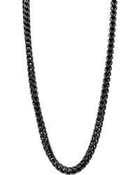 Adornia - Stainless Steel Franco Chain Necklace - Lyst