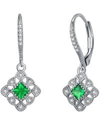 Genevive Jewelry - Silver Earrings - Lyst