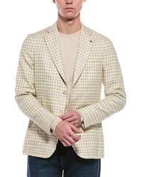 Isaia - Linen, Wool, & Silk-Blend Jacket - Lyst