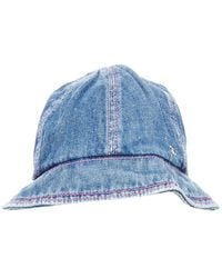 CHANEL - 2022 Denim Logo Bucket Hat (Authentic Pre-Loved) - Lyst