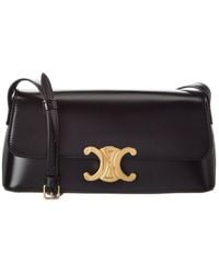 Celine - Diana Leather Shoulder Bag - Lyst