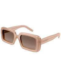 Saint Laurent - Sl534Sunri 52Mm Sunglasses - Lyst