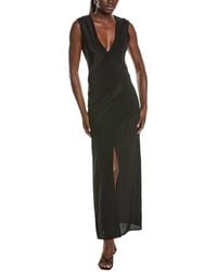 Paris Georgia Basics - Bettina Silk Maxi Dress - Lyst