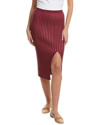 NAADAM - Plaited Cashmere-blend Skirt - Lyst