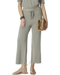 Splendid - Christa Crop Sweater Pant - Lyst