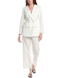 Pascale La Mode - 2Pc Jacket & Pant Suit - Lyst