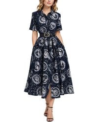 Tedora - Midi Dress - Lyst