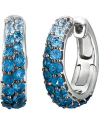 Le Vian - Le Vian Ombre 14K 2.38 Ct. Tw. Sapphire Earrings - Lyst