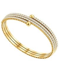 Lab Grown Diamonds - 14K 3.00 Ct. Tw. Lab-Grown Diamond Bangle Bracelet - Lyst