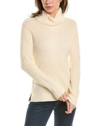 Donna Karan - Classic Ribbed Wool-blend Sweater - Lyst