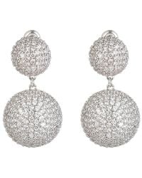 Eye Candy LA - Luxe Collection Cz Willow Statement Earrings - Lyst