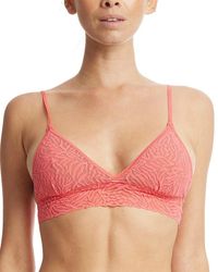 Hanky Panky - Animal Mix Padded Bralette - Lyst