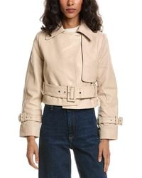 Walter Baker - Rexa Suede Short Trench Coat - Lyst