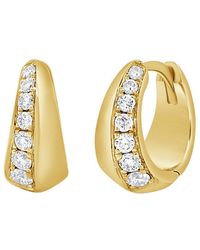 Sabrina Designs - 14k 0.26 Ct. Tw. Diamond Huggie Earrings - Lyst