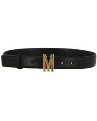 Moschino - Leather Belt - Lyst