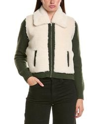 Hannah Rose - Merino Wool Sherpa & Shaker Jacket - Lyst