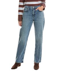 Rag & Bone - Alexa Mid-Rise Straight Full Length Jean - Lyst
